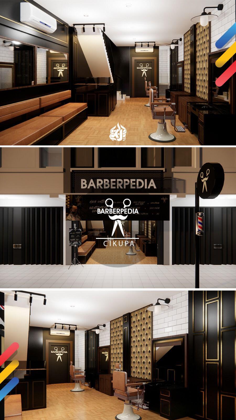Design 3d Barbershop Barberpedia cikupa